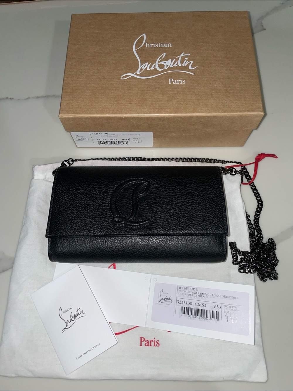 Christian Louboutin By My Side wallet on chain